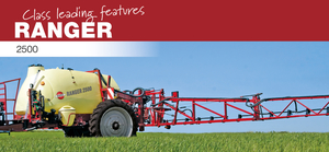 Sprayer Ranger - Class leading features