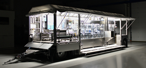 Mobile bottling line