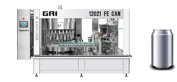 Rotary can filling machine GAI 12021 FE CAN