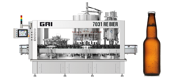 Plnicí linka GAI BIER pro plnění piva