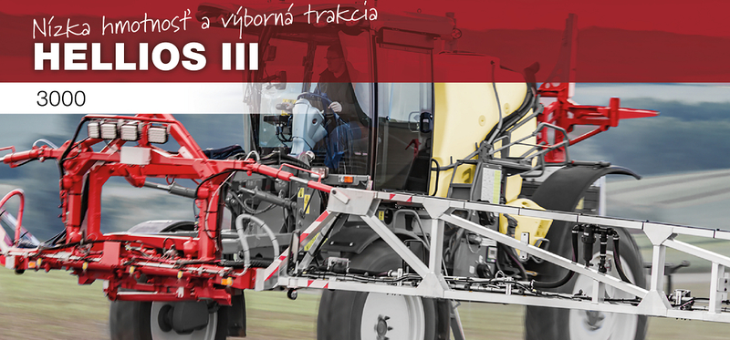 Samochodný postrekovač Hardi Hellios