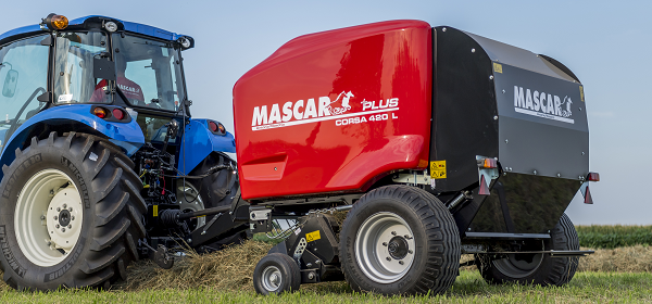 Fixed chamber round baler Corsa with bars 