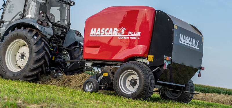 Lis na kulaté balíky s pevnou komorou Mascar Corsa 420