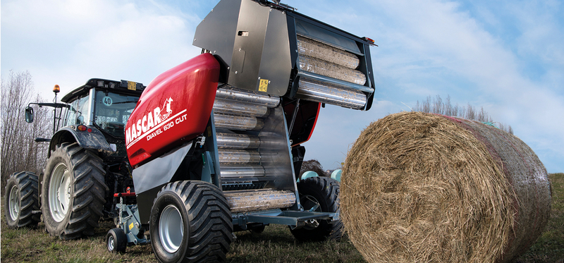 Round baler Mascar Diavel with fixed chamber