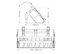 Lopata s drtičem FBWGV FK Machinery