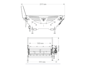 Elektrický rozvíječ balíků BUE FK Machinery