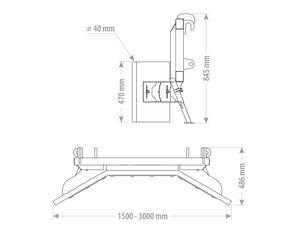 Pevná stěrka na hnůj MRSM FK Machinery