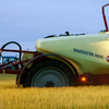 The sprayer Hardi Navigator with DELTA booms