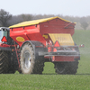 Trailed fertilizer spreader with ISOBUS Bredal F10