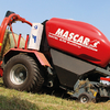 Fixed chamber round baler integrated a wrapper Mascar Multiwrap 130