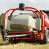 Fixed chamber round baler integrated a wrapper Mascar Multiwrap 130