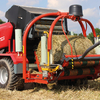 Fixed chamber round baler integrated a wrapper Mascar Multiwrap 130